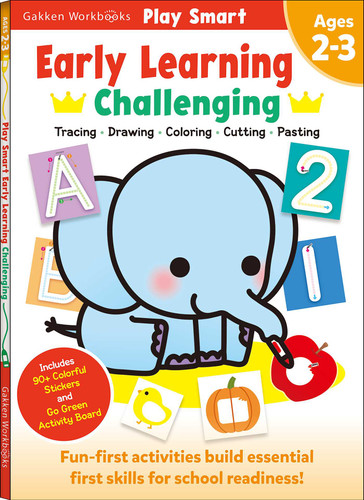 Play Smart Early Learning Challenging (Age2-3) by Gakken early childhood experts, 9784056212174