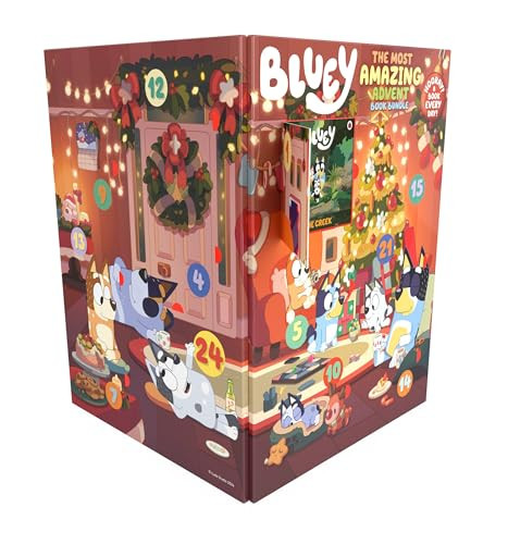 Bluey: The Most Amazing Advent Calendar Book Bundle by Penguin Young Readers Licenses, 9780241769928