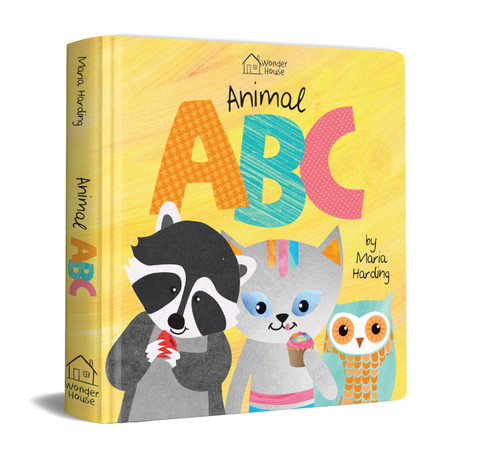 Animal ABC (Playful animals teach A to Z (Padded Board Book)) by Wonder House Books, Maria Harding, 9789387779013