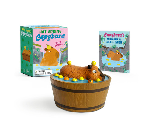 Hot Spring Capybara (With Sound!) (Miniature Edition) by Victoria Potenza, 9780762489831