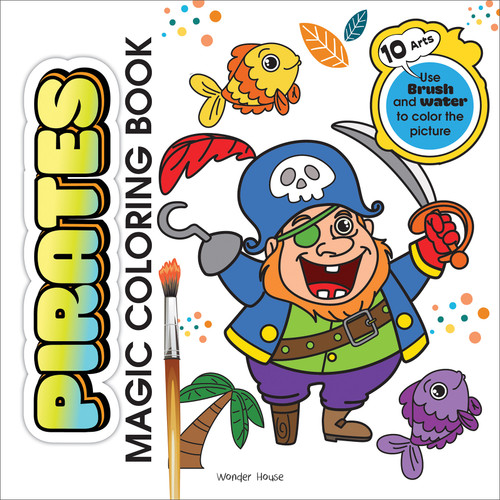 Pirates Magic Coloring Book, 9789362143457
