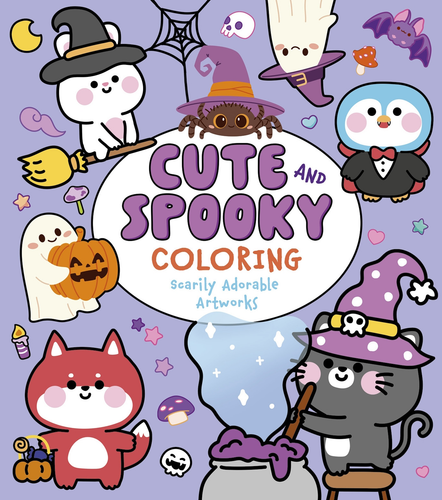 Cute and Spooky Coloring (Scarily Adorable Artworks) by Violet Peto, Amy McSimpson, 9781398859081