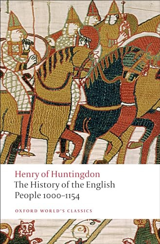 The History of the English People 1000-1154 by Henry of Huntingdon, Diana Greenway, 9780199554805