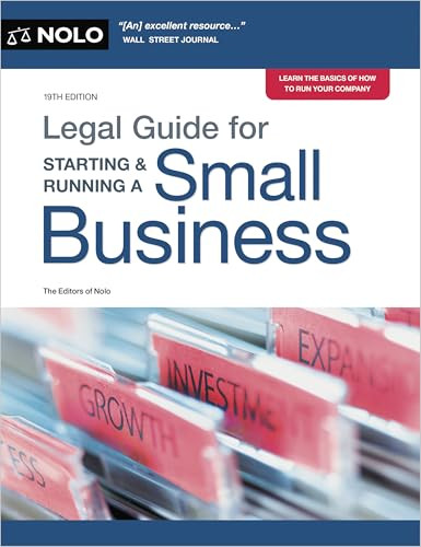 Legal Guide for Starting & Running a Small Business - 9781413333077 by Editors of Nolo