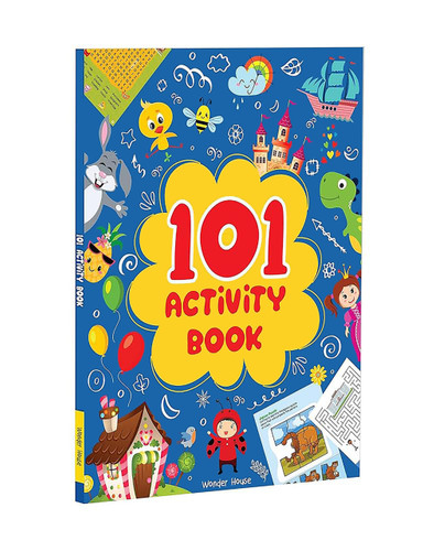 101 Activity Book (Logical Reasoning And Brain Puzzles) - 9789354401725 by Wonder House Books