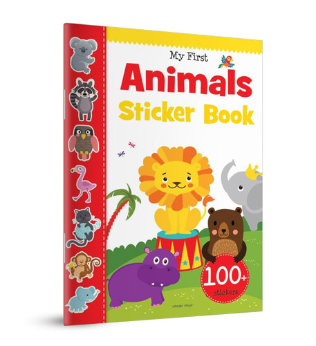 My First Animal Sticker Book - 9789388144940 by Wonder House Books, 9789388144940