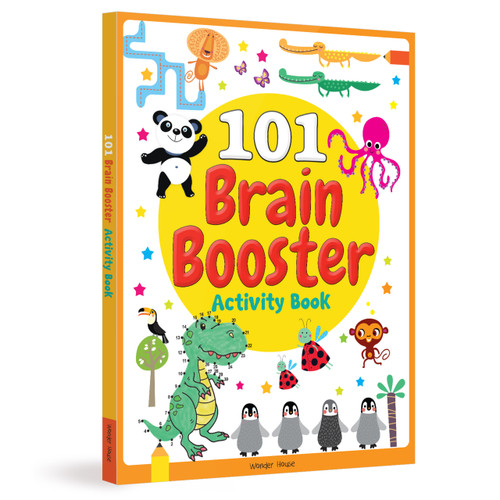 101 Brain Booster Activity Book - 9789388369794 by Wonder House Books