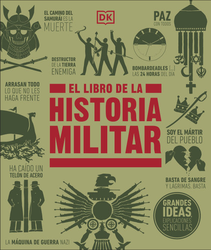 El libro de la historia militar (The Military History Book) (Spanish Edition) by DK, 9798217130160