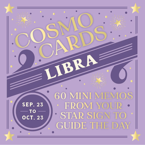 Cosmo Cards: Libra (60 Mini Memos from Your Star Sign to Guide the Day) by Randi Ocena, 9781797234526