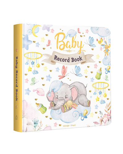 Baby Record Book (Newborn Journal For Boys And Girls To Cherish Memories And Milestones (Ideal Gift For Expecting Parents and Baby Shower)) by Wonder House Books, 9789389432428