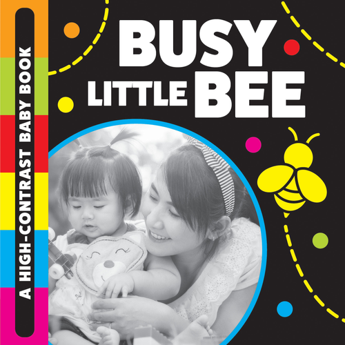 Busy Little Bee (A High-Contrast Baby Book) - 9781486731879 by Stephanie Meyers