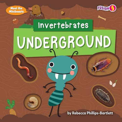 Invertebrates Underground by Rebecca Phillips-Bartlett, 9798895770214
