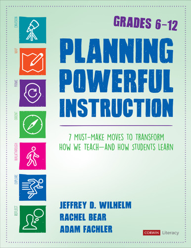 Planning Powerful Instruction, Grades 6-12 (7 Must-Make Moves to Transform How We Teach--and How Students Learn) by Jeffrey D. Wilhelm, Rachel Bear, Adam Fachler, 9781544342863
