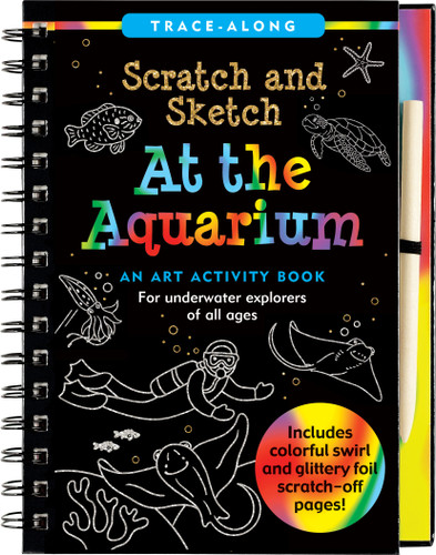 Scratch & Sketch At the Aquarium by Martha Zschock, 9781441346261