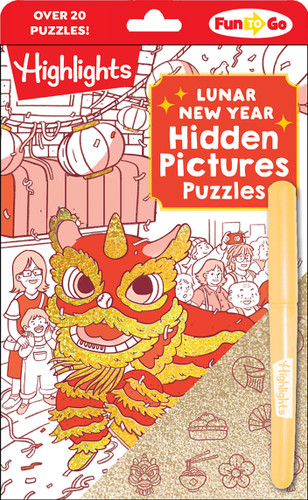 Lunar New Year Hidden Pictures Puzzles by Highlights, 9781639623617