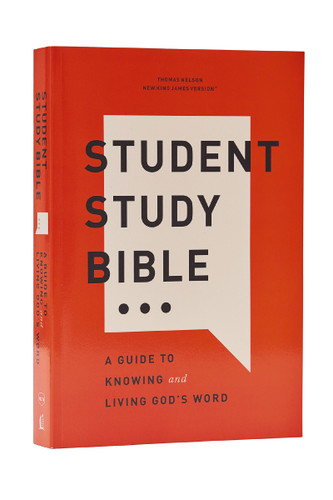 Student Study Bible: A Guide to Knowing and Living God's Word (NKJV, Softcover, Red Letter, Comfort Print) by Thomas Nelson, 9781400340255 Student Study Bible: A Guide to Knowing and Living God's Word (NKJV, Softcover, Red Letter, Comfort Print) by Thomas Nelson, 9781400340255