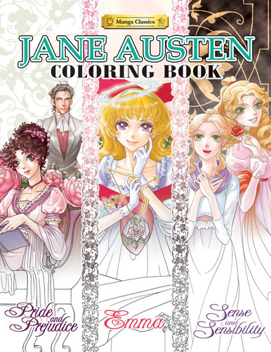 Manga Classics: Jane Austen Coloring Book by Jane Austen, Po Tse, Stacy King, 9781927925782