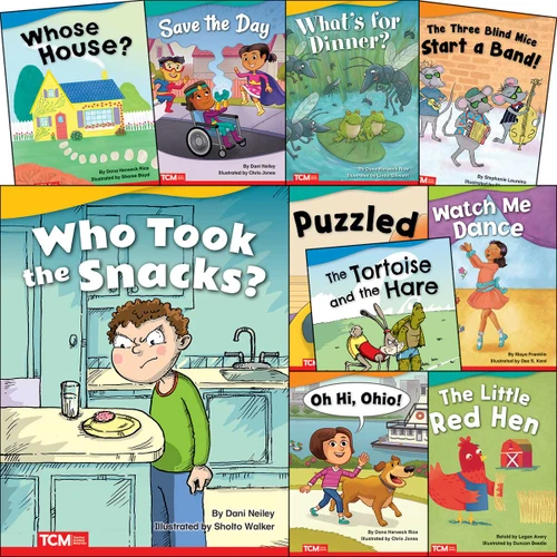 Literary Text Grade K Set 3: 10-Book Set by Multiple Authors, 9780743919623