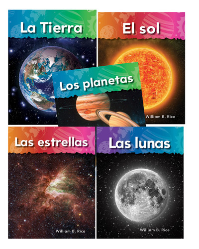 Let's Explore Space! 5-book Spanish Set by Multiple Authors, 9781433366239