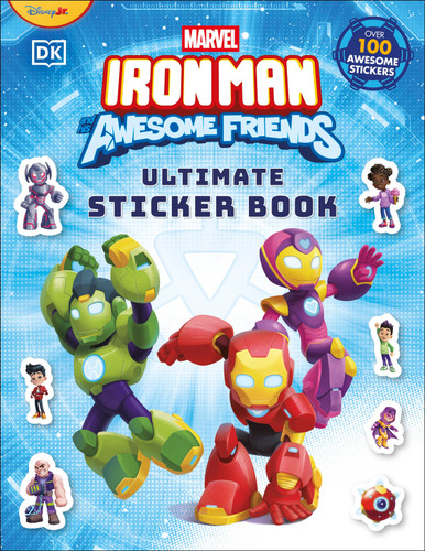 Marvel Iron Man and his Awesome Friends Ultimate Sticker Book by DK, 9780593965863