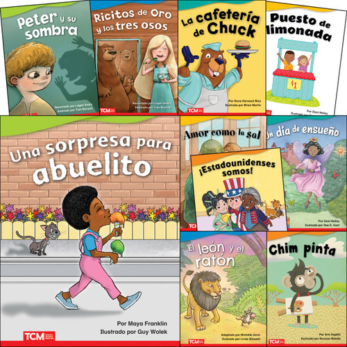 Literary Text Grade K Set 1 Spanish: 10-Book Set by Multiple Authors, 9781087602349