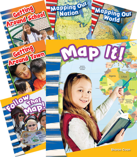 Let's Map It! 6-Book Set by Multiple Authors, 9781480725980