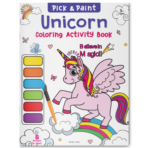Unicorn (Pick and Paint Coloring Activity Book) by Wonder House Books, 9789354403668