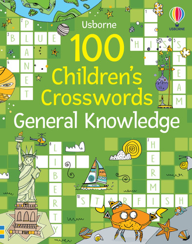 100 Children's Crosswords: General Knowledge by Phillip Clarke, Pope Twins, 9781836053064 100 Children's Crosswords: General Knowledge by Phillip Clarke, Pope Twins, 9781836053064