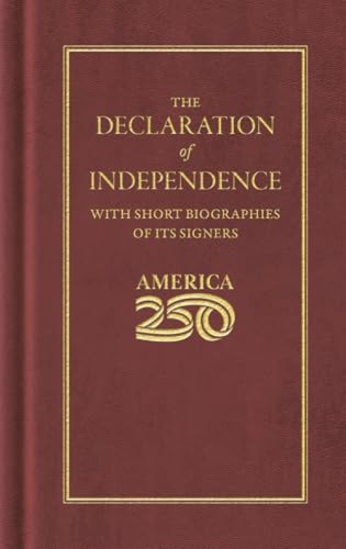 Declaration of Independence (America 250 Edition) (Miniature Edition) by Thomas Jefferson, 9781429008037