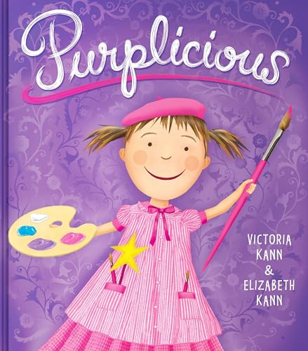 Purplicious (A Paper-Over-Board Book for Kids) by Victoria Kann, Victoria Kann, Elizabeth Kann, 9780063437012