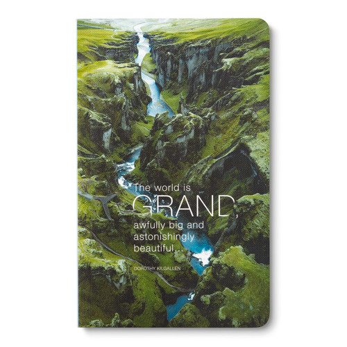 Write Now Journal: "The world is grand, awfully big and astonishingly beautiful . . ." -Dorothy Kilgallen - 9781966077510 by COMPENDIUM