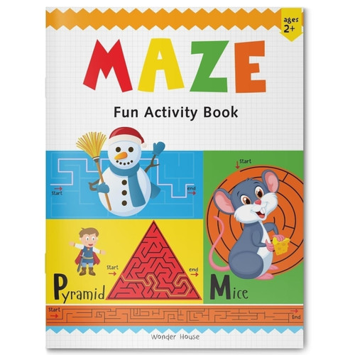 Maze: Fun Activity Book by Wonder House Books, 9789354402944