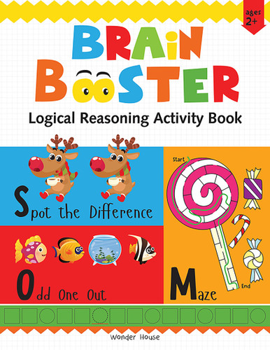 Preschool Activity Book: Brain Booster - Logical Reasoning Activity Book For Kids by Wonder House Books, 9789354402784