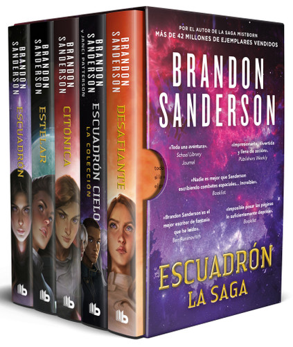 Estuche Escuadrón / Skyward Boxed Set: Skyward; Starsight; Cytonic and Defiant (Spanish Edition) by Brandon Sanderson, 9788413149608