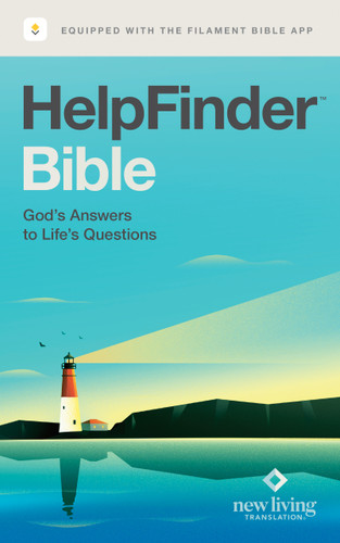 HelpFinder Bible NLT, Filament Enabled (Softcover, Red Letter) by New Living Translation, Ronald A. Beers, V. Gilbert Beers, Tyndale, 9798400506963
