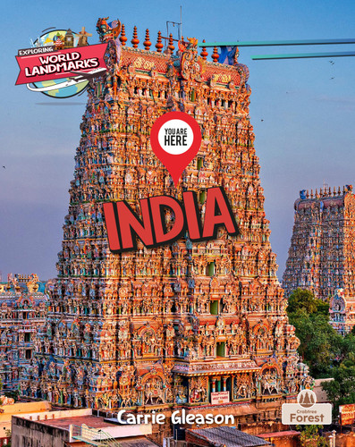 You Are Here: India by Carrie Gleason, 9781039880832