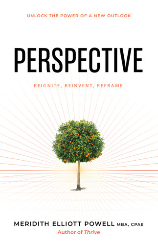 Perspective (Reframe Negative Thinking, Reignite Your Motivation, and Reinvent Your Life) by Meridith Elliott Powell, MBA, CSP, 9781640955813