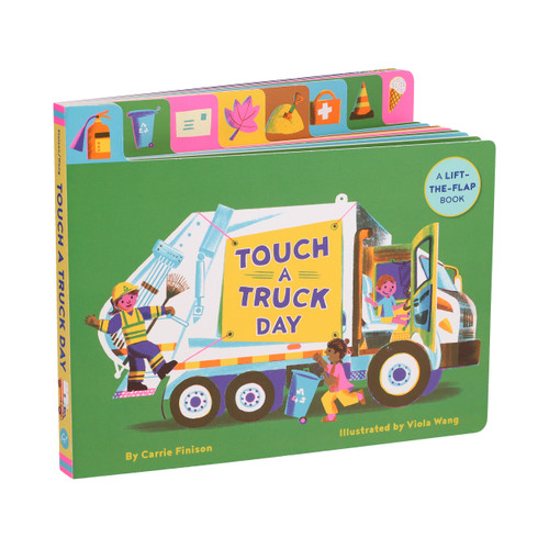 Touch a Truck Day (A Lift-the-Flap Book) by Carrie Finison, Viola Wang, 9781797214153 Touch a Truck Day (A Lift-the-Flap Book) by Carrie Finison, Viola Wang, 9781797214153