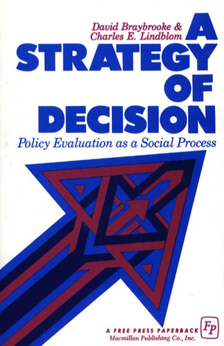 Strategy of Decision by David Braybrooke, 9780029046104