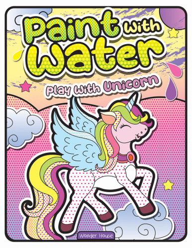 Paint with Water Play with Unicorns, 9789358567441
