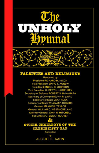 Unholy Hymnal by Albert E. Kahn, 9780671211196