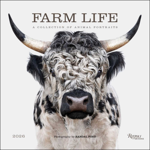 Farm Life 2026 Wall Calendar (A Collection of Animal Portraits) by Randal Ford, 9780789348364