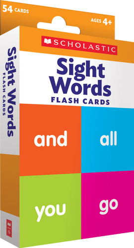 Flash Cards: Sight Words by Scholastic, 9781338233582 Flash Cards: Sight Words by Scholastic, 9781338233582