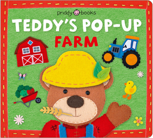 Teddy's Pop-up Farm (Learn with Bear) (With 5 amazing pop-up surprises!) by Priddy Books, Natalia Boileau, 9781684496402