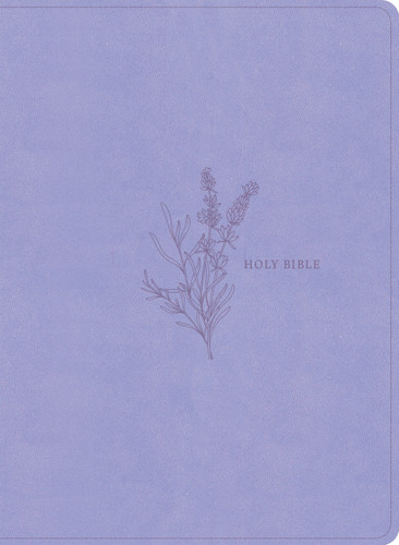KJV Study Bible, Full-Color, Lavender LeatherTouch by Holman Bible Publishers, 9798384546191