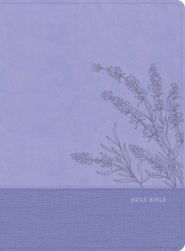 CSB Super Giant Print Reference Bible, Optimal Type, Digital Study Edition, Lavender LeatherTouch by CSB Bibles by Holman, 9798384546443