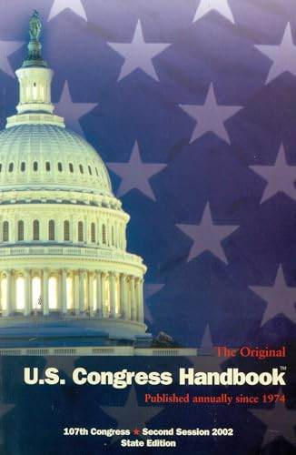 The Original U.S. Congress Handbook, 2002 by Amy K. Mitchell, 9781590770047