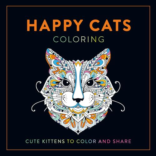 Happy Cats Coloring (Cute Kittens to Color and Share) by LOM ART U.S., 9781915751614