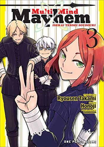 Multi-Mind Mayhem Volume 3 (Isekai Tensei Soudouki) by Ryousen Takami, Honoji, 9781642732160