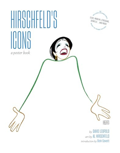 Hirschfeld's Icons (A Poster Book) by David Leopold, Al Hirschfeld, Dick Cavett, 9781419784163